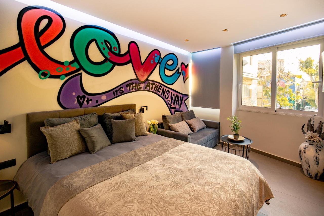Triple A - Graffiti Homage In Psirri Square - Free Parking! Apartamento *